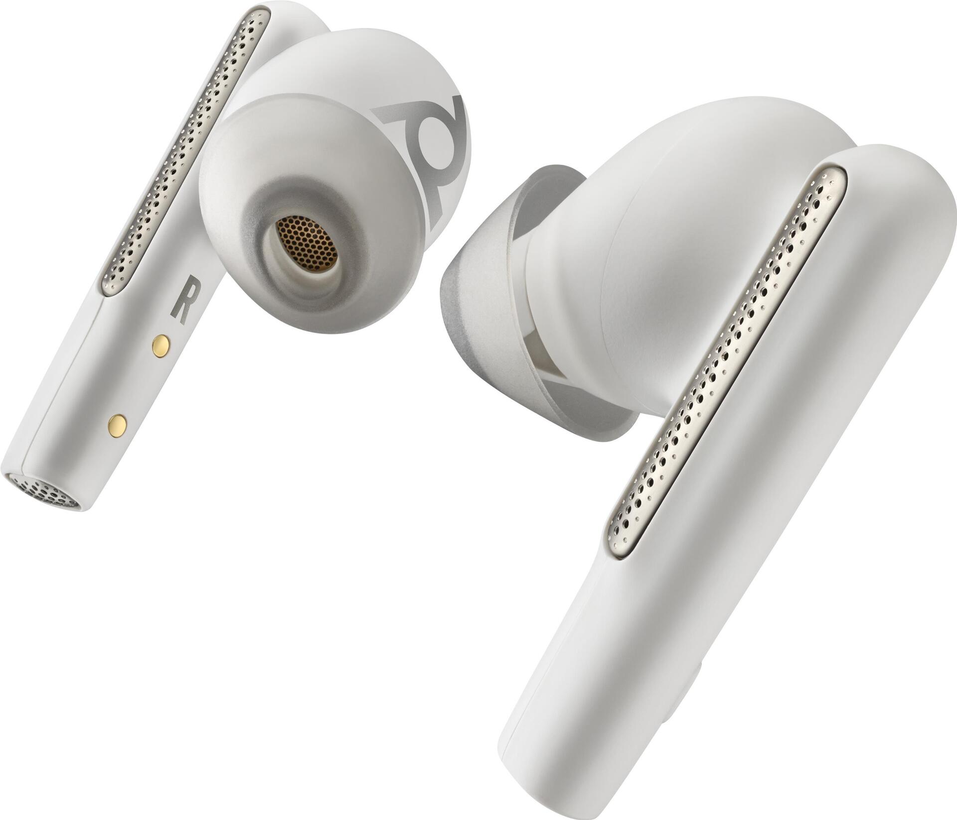 Купить Poly Voyager Free 60 - True Wireless-Kopfhörer mit Mikrofon - im Ohr - Bluetooth - aktive Rauschunterdrückung - Sandweiß (220758-01) в магазине wardena.ru