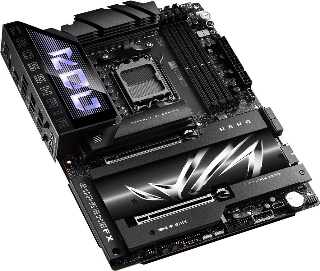 Купить ASUS ROG CROSSHAIR X870E HERO - X870/AM5/DDR5/ATX (90MB1IE0-M0EAY0) в магазине wardena.ru