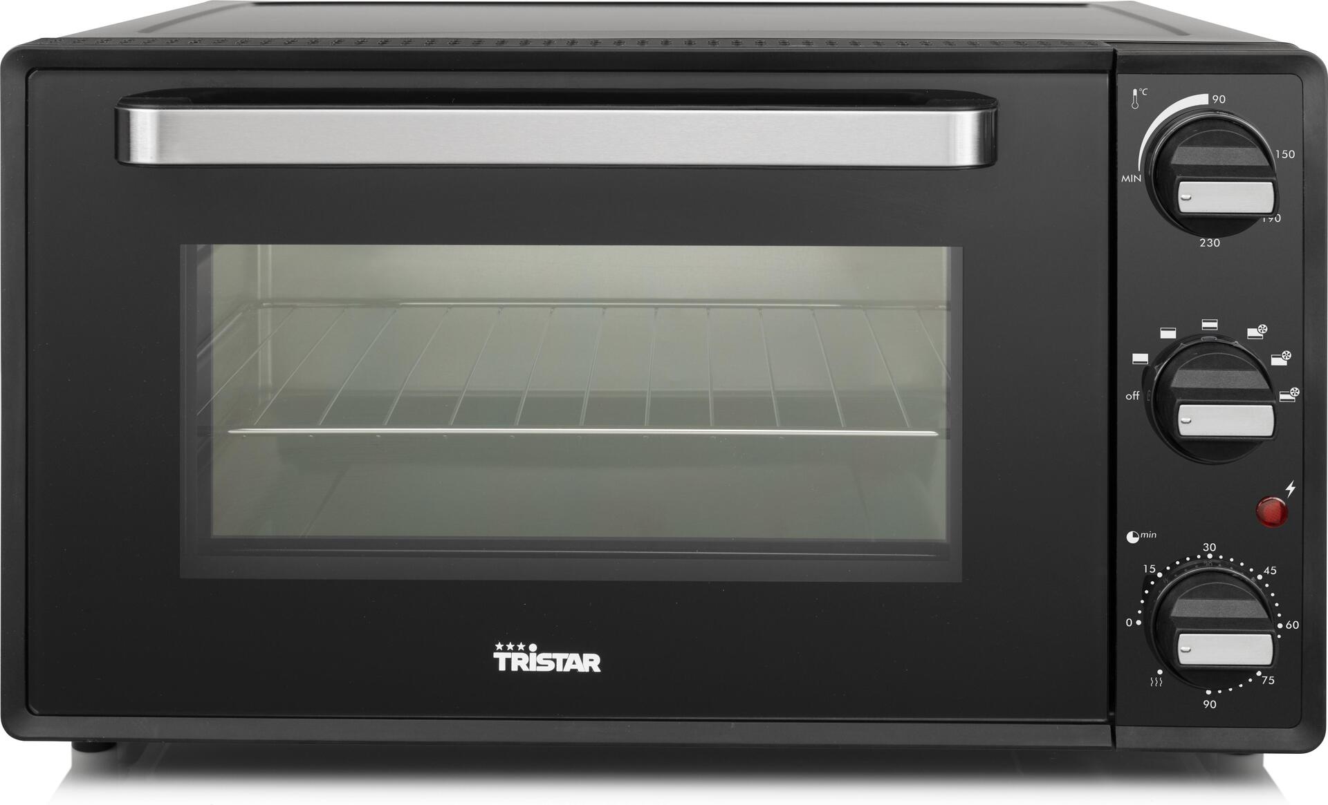 Купить Tristar OV-3630 Heißluft-Backofen - 38 l - Schwarz - Edelstahl - Freistehend - Drehregler - 0 - 230 °C - Metall (OV-3630) в магазине wardena.ru