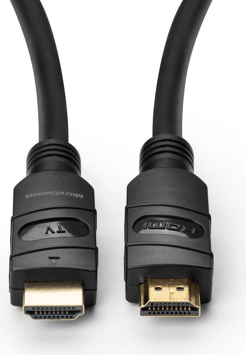 Купить Microconnect MC-HDM191915V2.0AMP HDMI-Kabel 15 m HDMI Typ A (Standard) Schwarz (MC-HDM191915V2.0AMP) в магазине wardena.ru