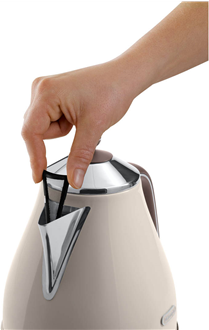 Купить De'Longhi Icona Vintage KBOV 2001.BG - Wasserkocher - 1.7 Liter - 2000 W - Cremefarben (KBOV2001.BG) в магазине wardena.ru