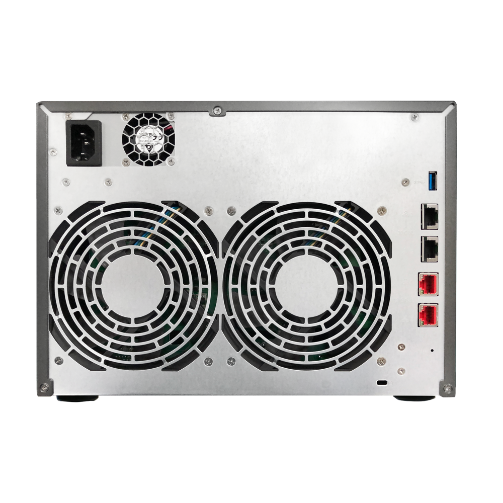 Купить ASUSTOR Lockerstor 10 AS6510T - NAS-Server - 10 Schächte - SATA 6Gb/s - RAID 0, 1, 5, 6, 10, JBOD - RAM 8 GB - 2.5 Gigabit Ethernet / 10 Gigabit Ethernet - iSCSI Support (90-AS6510T00-MD30) в магазине wardena.ru