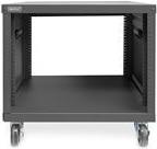 Купить Digitus Universal 48,30cm (19") Equipment Rack mit Rollen - 8HE - Freistehendes Gestell - 8U - 136 kg - Lenkrollen - 13,2 kg - Schwarz (DN-48000) в магазине wardena.ru
