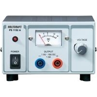 Купить Voltcraft Labornetzgerät, einstellbar PS-1152 A 1.5 - 15 V/DC 1.5 - 1 A 22.5 W 1 x (PS-1152A) в магазине wardena.ru
