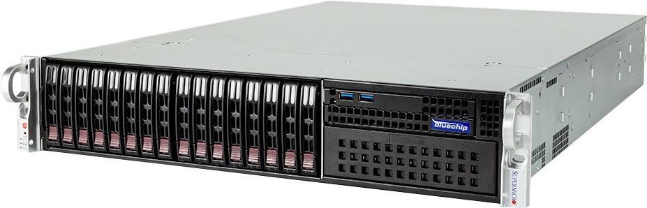 Купить bluechip SERVERline R42201s *AMD EPYC* - Server - Rack-Montage - 2U - 1-Weg - 1 x EPYC 7313P / 3 GHz - RAM 16GB - SATA/SAS/NVMe - Hot-Swap 6,4 cm (2.5") Schacht/Schächte - SSD 2 x 480GB - AST2500 - GigE, 10 GigE - kein B (850417) в магазине wardena.ru