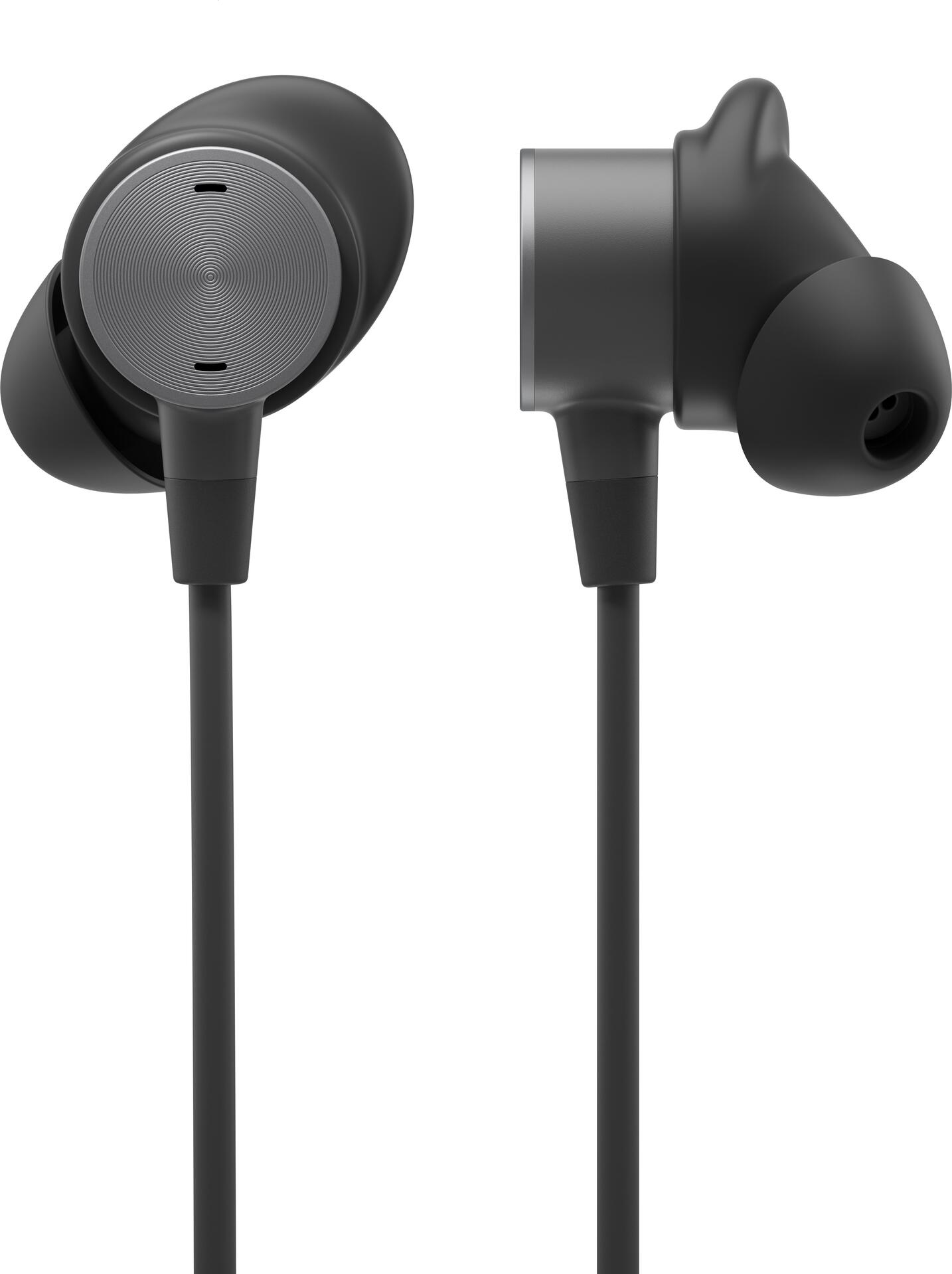 Купить Logitech Zone Wired Earbuds - Headset - im Ohr - kabelgebunden - 3,5 mm Stecker - Geräuschisolierung - Graphite - Zertifiziert für Microsoft Teams (981-001009) в магазине wardena.ru