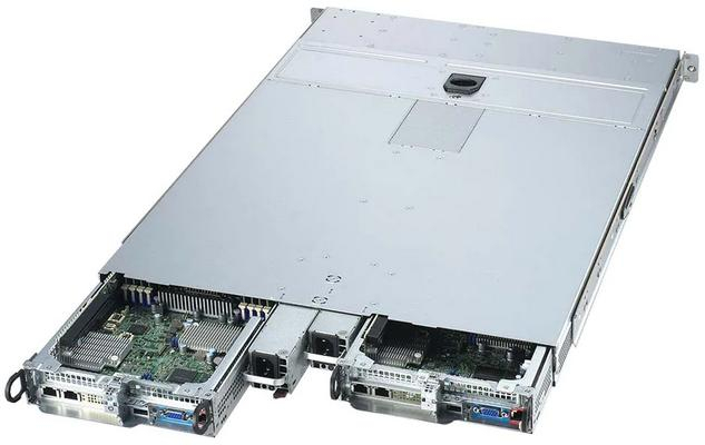 Купить Server Twin Supermicro SYS-120TP-DC8TR • 809H-R1K05P3 • X12DPT-PT6 • 1U Twin IPMI в магазине wardena.ru