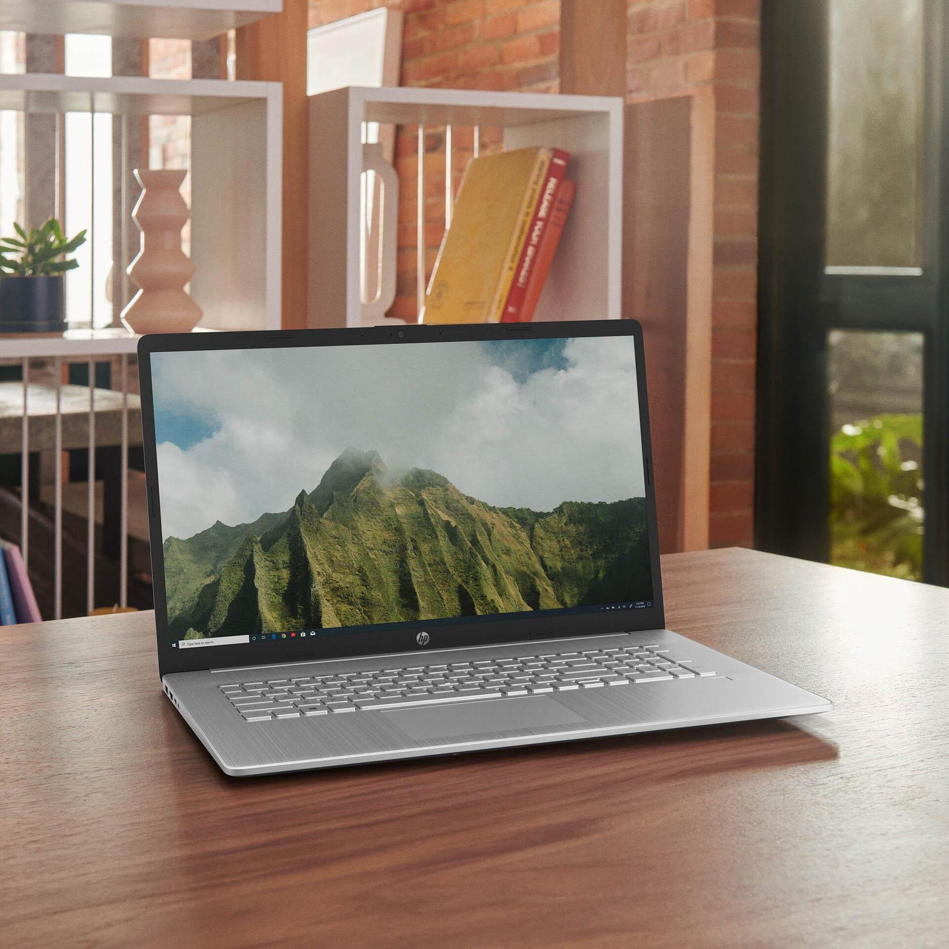 Купить HP 17-cp0175ng - Ryzen 7 5700U / 1.8 GHz - Win 10 Home 64-Bit - Radeon Graphics - 16 GB RAM - 512 GB SSD NVMe - 43.9 cm (17.3") IPS 1920 x 1080 (Full HD) - Wi-Fi 5 - Natural Silver (4H3N5EA) в магазине wardena.ru