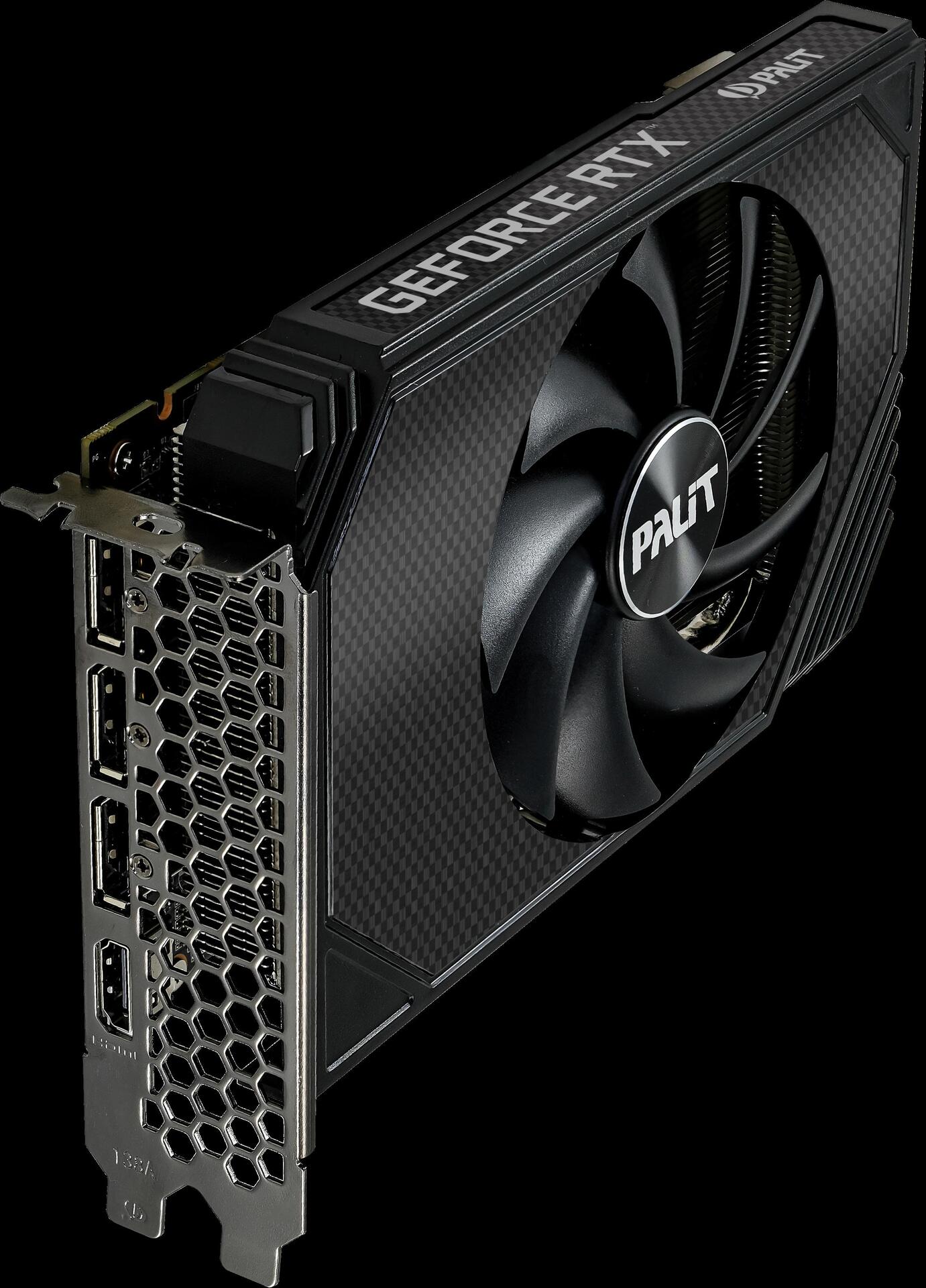 Купить Palit GeForce RTX 3050 StormX - Grafikkarten - GF RTX 3050 - 8 GB GDDR6 - PCIe 4.0 - HDMI, 3 x DisplayPort (NE63050019P1-190AF) в магазине wardena.ru