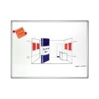 Купить FRANKEN Weißwandtafel PRO, emailliert, 1.000 x 750 mm magnethaftend, beschreibbar und trocken abwischbar (SC8208) в магазине wardena.ru