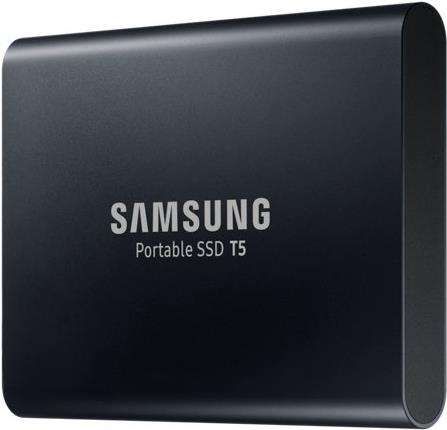 Купить Samsung Portable SSD T5 MU-PA1T0 - SSD - verschlüsselt - 1TB - extern (tragbar) - USB 3,1 Gen 2 - 256-Bit-AES - Deep Black (MU-PA1T0B/EU) в магазине wardena.ru