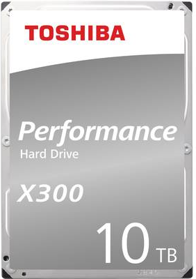 Купить Toshiba X300 Performance - Festplatte - 10 TB - intern - 3.5" (8.9 cm) - SATA 6Gb/s - 7200 U/min - Puffer: 256 MB (HDWR11AUZSVA) в магазине wardena.ru