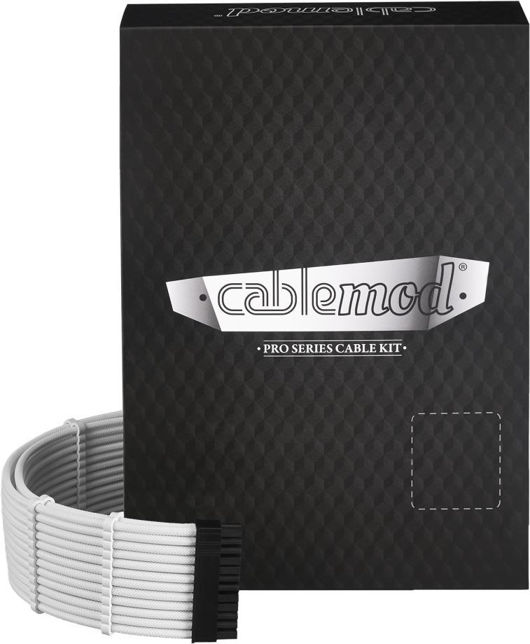 Купить Cablemod ModMesh - 0,7 m - 8-pin(4+4) EPS12V - 8-pin(4+4) EPS12V - Gerade - Gerade - Weiß (CM-PRTS-FKIT-NKW-R) в магазине wardena.ru