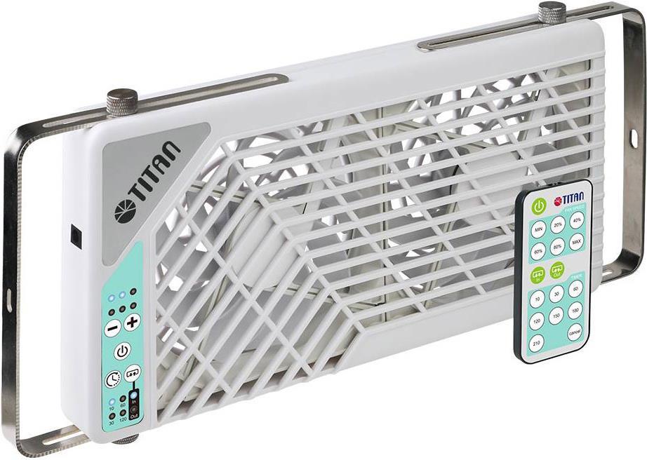 Купить Titan TTC-SC21/V3.0+ Fenster-Doppellüfter 2x140mm mit Fernbedienung, für Wohnmobil (TTC-SC21/V3.0+) в магазине wardena.ru
