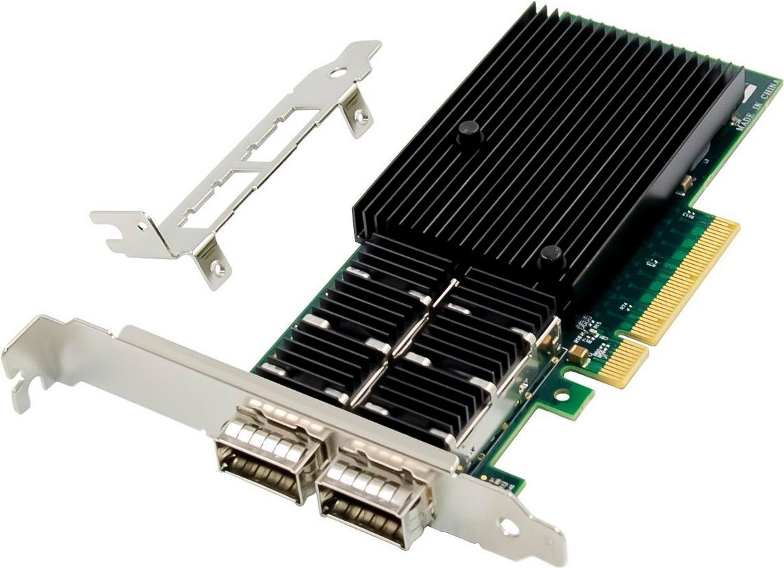Купить MicroConnect Network Card PCIe x8 XL710-QDA2 Dual-40GbE QSFP+ (MC-PCIEX8-XL710-QDA2) в магазине wardena.ru