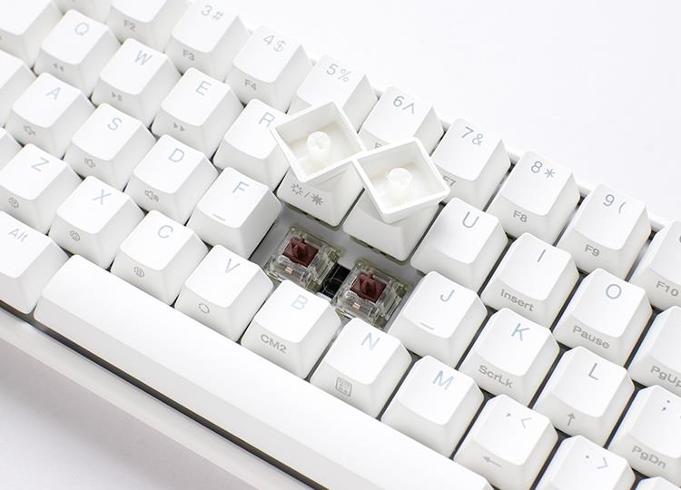 Купить Ducky One 3 Classic Pure White Mini Gaming Tastatur, RGB LED - MX-Blue (US) (DKON2161ST-CUSPDPWWWSC1) в магазине wardena.ru