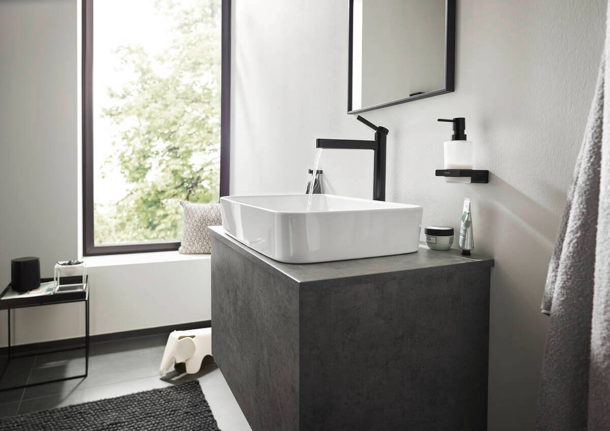 Купить Hansgrohe AddStoris Диспенсер для жидкого мыла бронза 41745140 в магазине wardena.ru