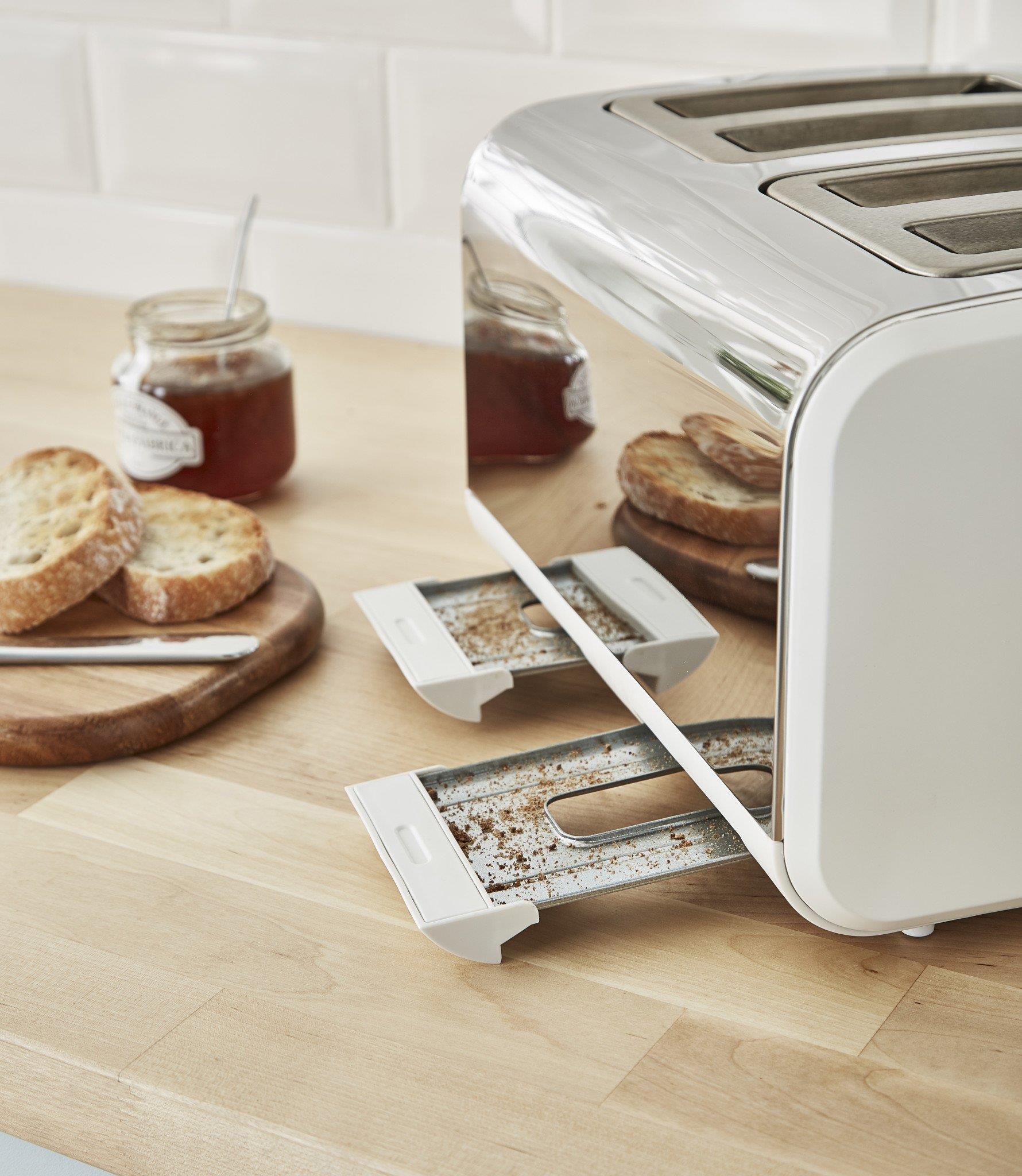 Купить Swan ST14620WHTN Toaster 4 Scheibe(n) Edelstahl - Weiß 1500 W (ST14620WHTN) в магазине wardena.ru