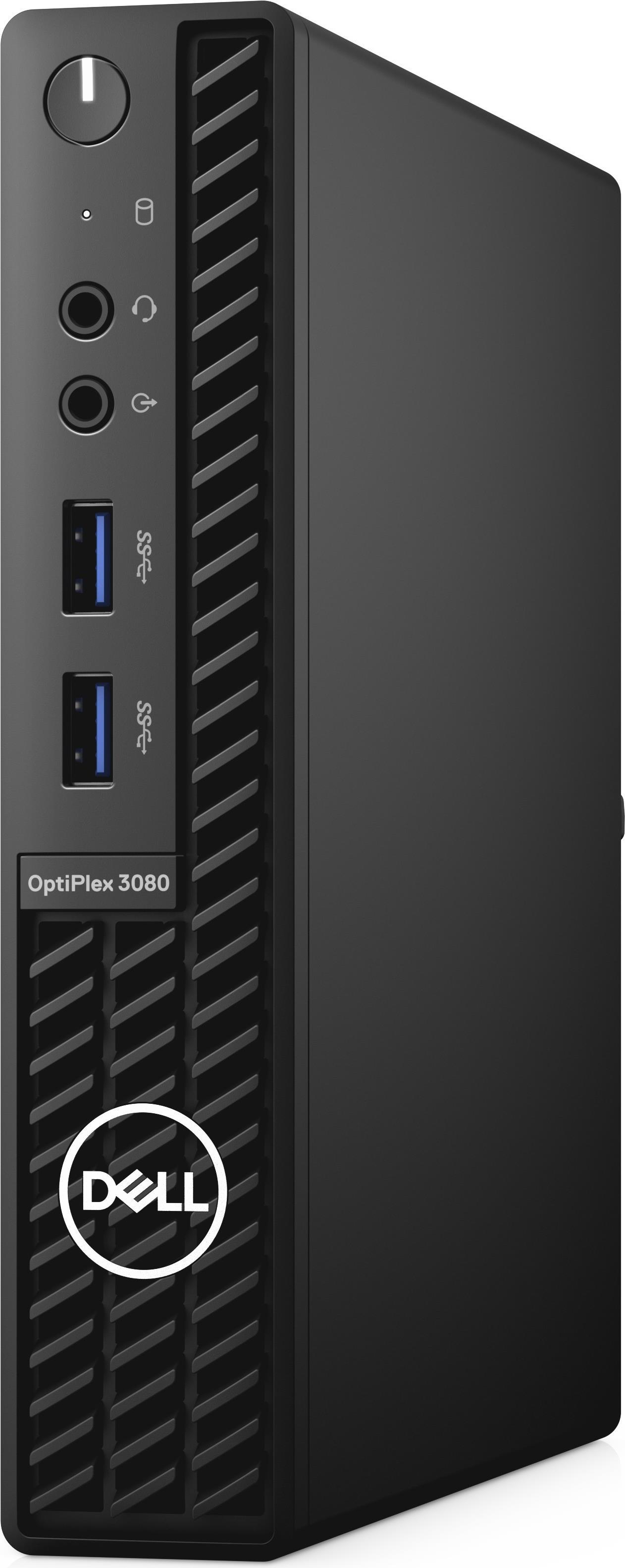 Купить Dell OptiPlex 3080 - Micro - Core i5 10500T / 2.3 GHz - RAM 8 GB - SSD 256 GB - UHD Graphics 630 - GigE - WLAN: 802.11a/b/g/n/ac/ax, Bluetooth 5.1 - Win 10 Pro 64-Bit - Monitor: keiner - Schwarz - BTS - mit 3 Jahre Basis (85PCF) в магазине wardena.ru