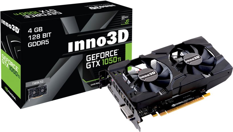 Купить Inno3D Geforce GTX 1050Ti - Black Gold Extreme Edition - Grafikkarten - GF GTX 1050 Ti - 4 GB GDDR5 - PCIe 3.0 x16 - DVI, HDMI, DisplayPort - Schwarz (N105T-1DDV-M5CM) в магазине wardena.ru
