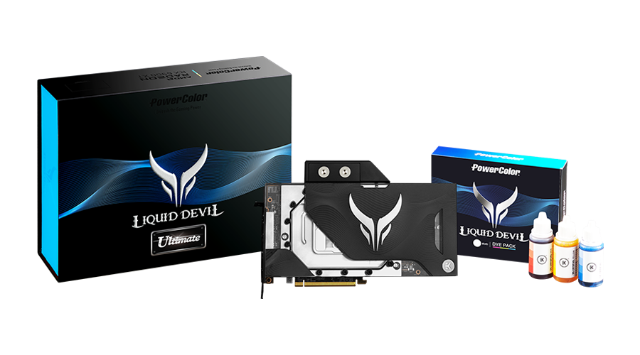 Купить PowerColor Liquid Devil Radeon RX 6900 XT Ultimate - Radeon RX 6900 XT - 16 GB - GDDR6 - 256 Bit - 7680 x 4320 Pixel - PCI Express 4.0 (AXRX 6900XTU 16GBD6-W2DHC/OC) в магазине wardena.ru