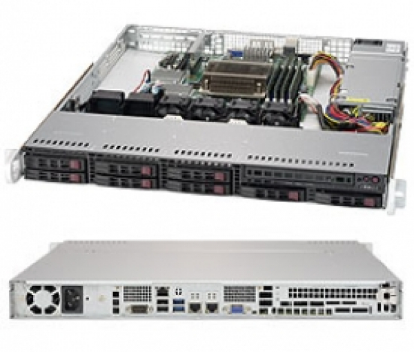 Купить Server Supermicro SYS-1019S-MC0T SuperServer • 113MFAC2-341CB • X11SSH-CTF • 1U IPMI в магазине wardena.ru