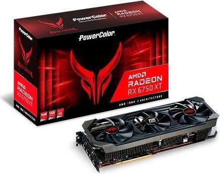 Купить PowerColor Red Devil AXRX 6750XT 12GBD6-3DHE/OC Grafikkarte AMD Radeon RX 6750 XT 12 GB GDDR6 (AXRX 6750XT 12GBD6-3DHE/OC) в магазине wardena.ru
