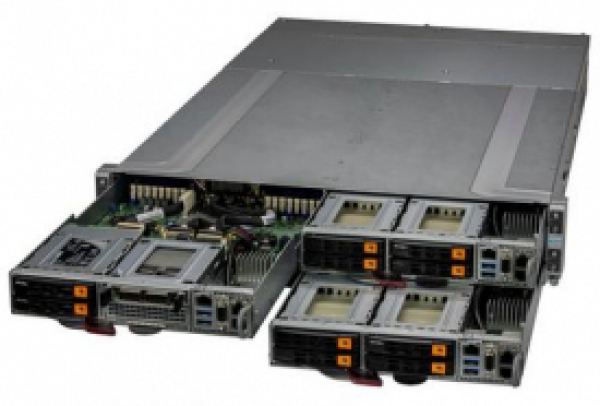Купить Server Supermicro SYS-210GT-HNC8F • CSE-GT214BF-R2K21BP • X12SPT-GC • 2U в магазине wardena.ru