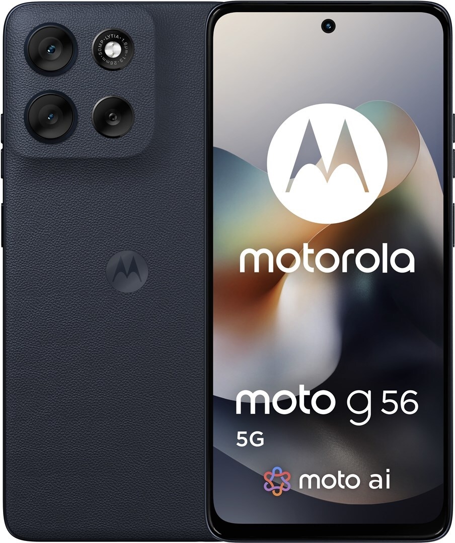 Купить Motorola Moto G56 (256 GB, Black Oyster, 6.72", Dual SIM, 50 Mpx, 5G) Schwarz (PB7Y0030PL) в магазине wardena.ru