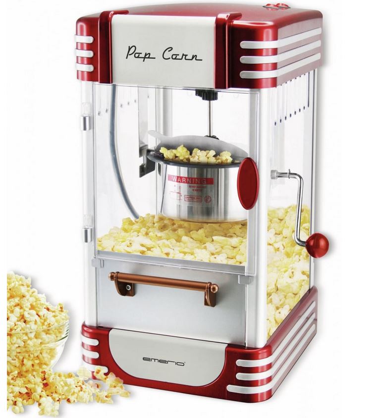 Купить Emerio Retro-Design Popcornmaschine mit Rührsystem. (POM-120650) в магазине wardena.ru
