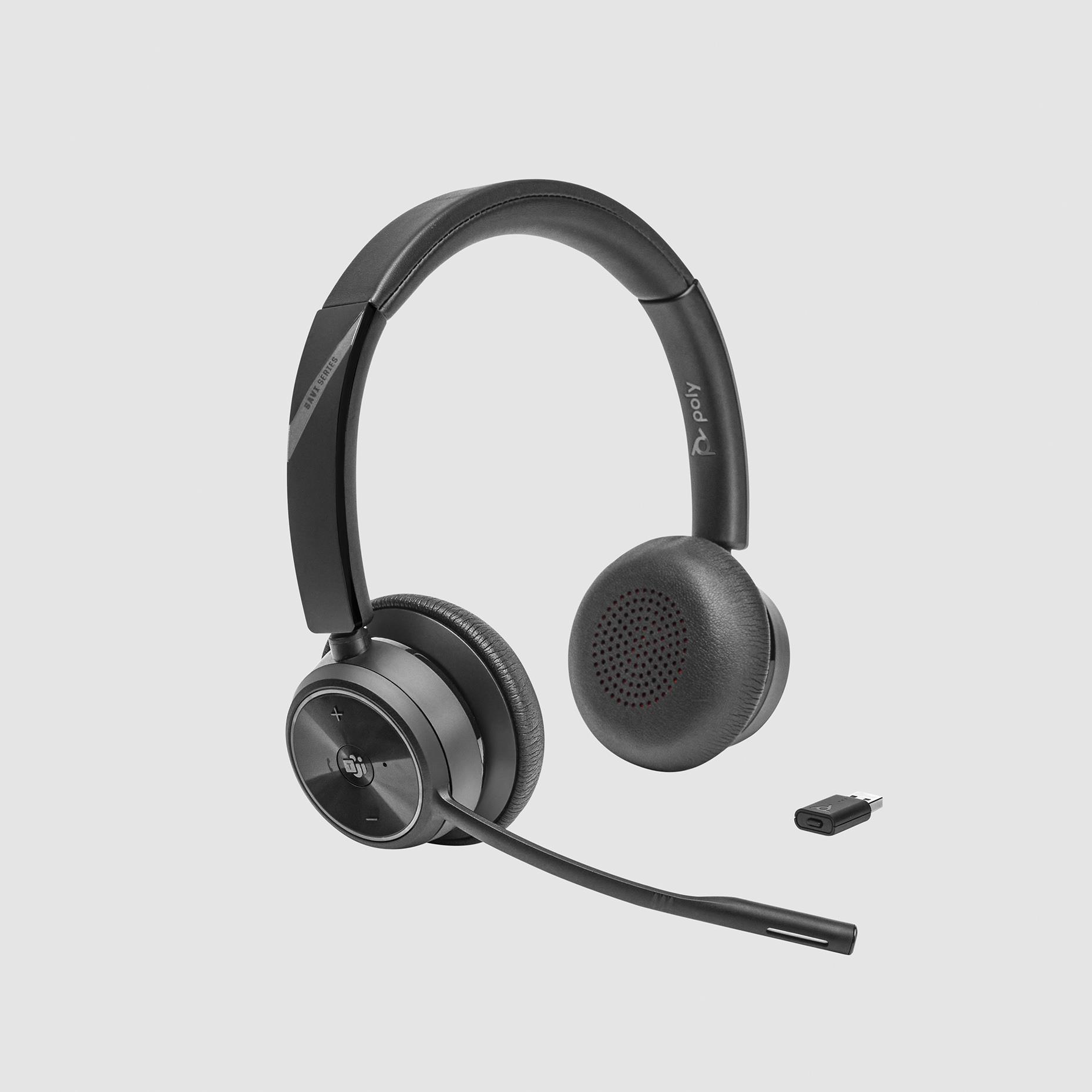 Купить HP Poly Savi 7320 UC Kopfhörer Kabellos Kopfband Büro/Callcenter USB Typ-C Ladestation Schwarz (8L545AA#ABB) в магазине wardena.ru