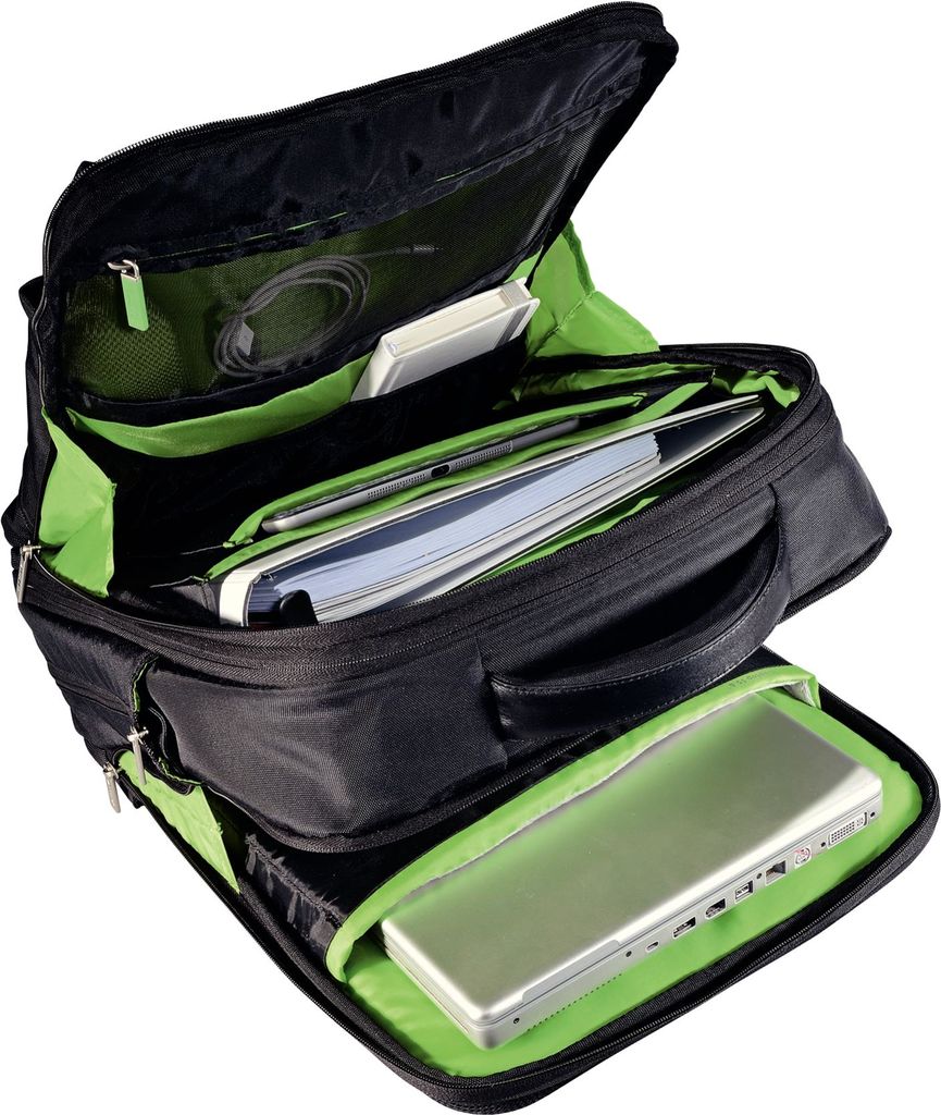 Купить Esselte Leitz Smart Traveller - Notebook-Rucksack - 39,6 cm (15.6") - Schwarz (6017-00-95) в магазине wardena.ru