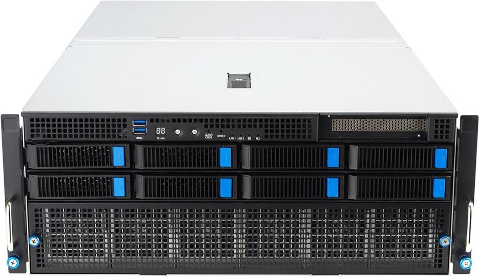 Купить Server ASUS BAB ESC8000A-E12-SKU2/10G/3kW(2+2)/2 PCIe/2 NVMe (90SF02H2-M001J0) в магазине wardena.ru