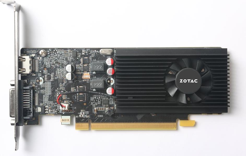 Купить ZOTAC GeForce GT 1030 - Grafikkarten - GF GT 1030 - 2GB GDDR5 - PCIe 3.0 - DVI, HDMI (ZT-P10300A-10L) в магазине wardena.ru