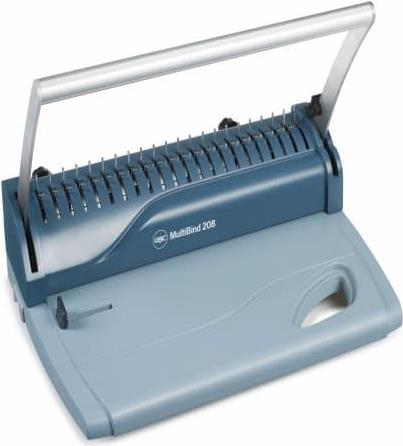 Купить GBC Plastik- und Drahtbindegerät MultiBind 208 bis DIN A4, Stanzleistung: 8 Blatt, Draht-Bindekapazität: (4400110) в магазине wardena.ru
