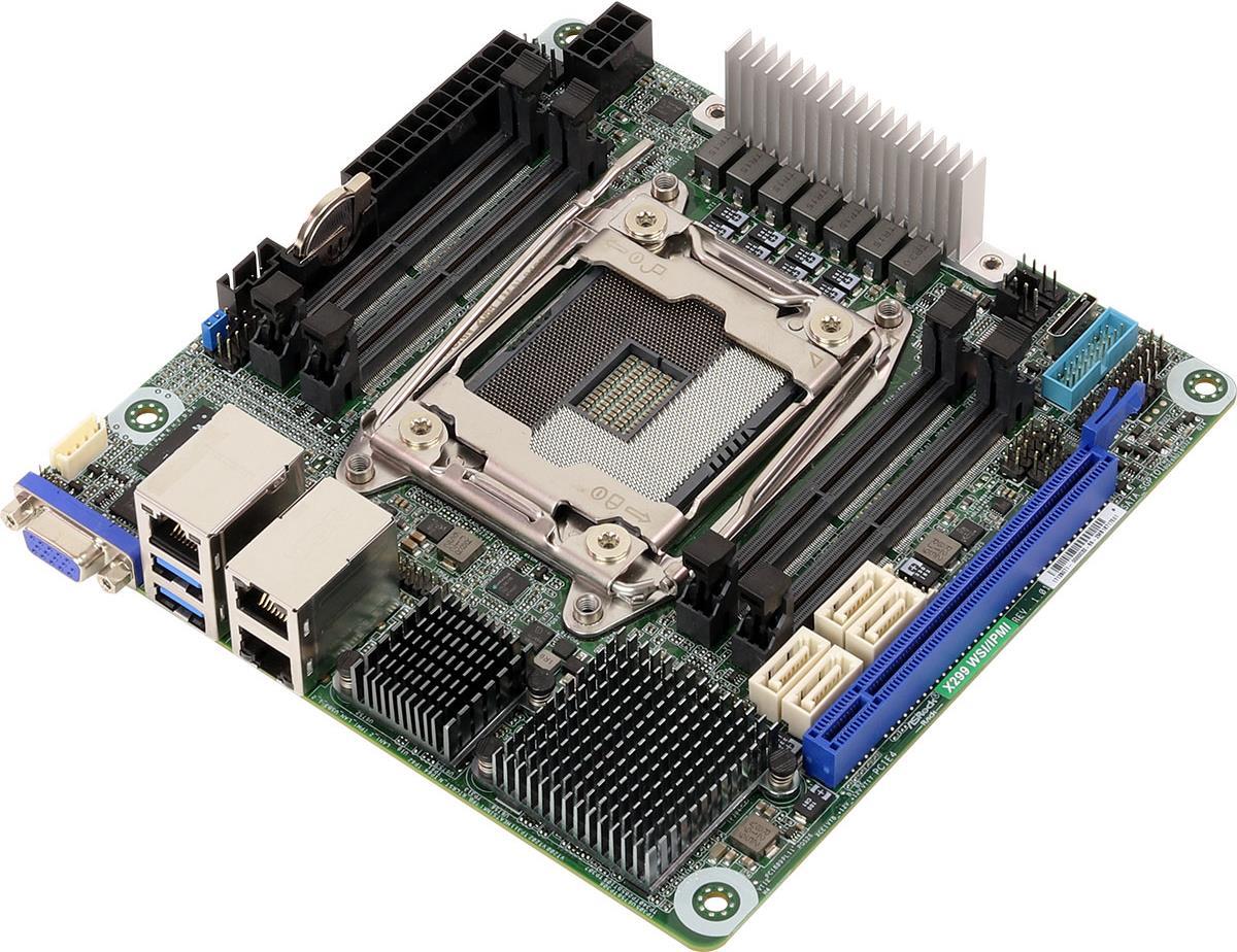 Купить ASRock Rack X299 WSI/IPMI - Motherboard - Mini-ITX - LGA2066 Socket - X299 Chipsatz - USB 3,2 Gen 1 - 2 x Gigabit LAN - Onboard-Grafik (X299 WSI/IPMI) в магазине wardena.ru