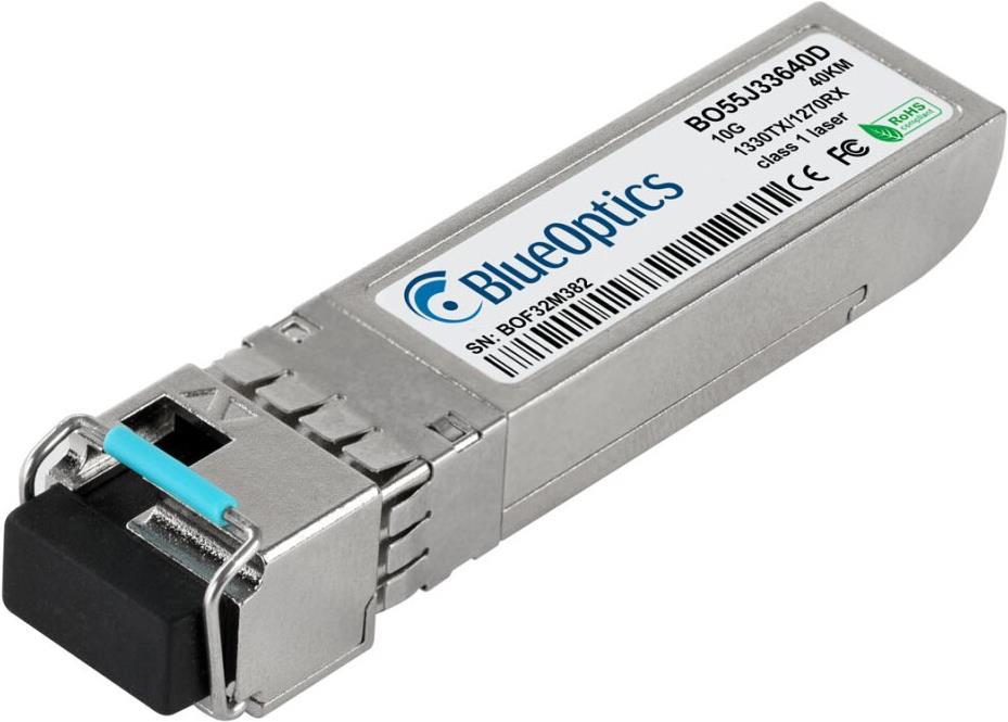 Купить Kompatibler Juniper 740-094022 BlueOptics© BO55J33640D SFP+ Bidi Transceiver, LC-Simplex, 10GBASE-BX-D, Singlemode Fiber, TX1330nm/RX1270nm, 40KM, DDM, 0°C/+70°C (740-094022-BO) в магазине wardena.ru