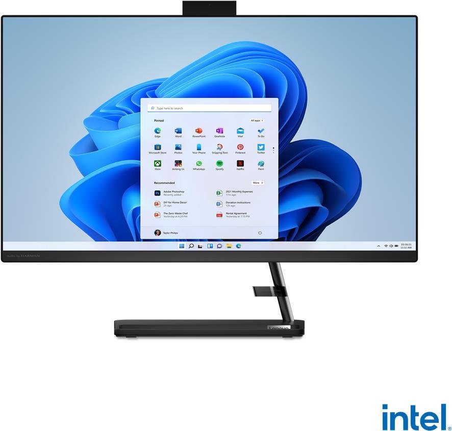 Купить Lenovo IdeaCentre AIO 3 27IAP7 F0GJ - All-in-One (Komplettlösung) - mit Ständer - Core i3 1220P / 1.5 GHz - RAM 8 GB - SSD 512 GB - NVMe - UHD Graphics - GigE, Bluetooth 5.2 - WLAN: 802.11a/b/g/n/ac/ax, Bluetooth 5.2 - W (F0GJ0033GE) в магазине wardena.ru