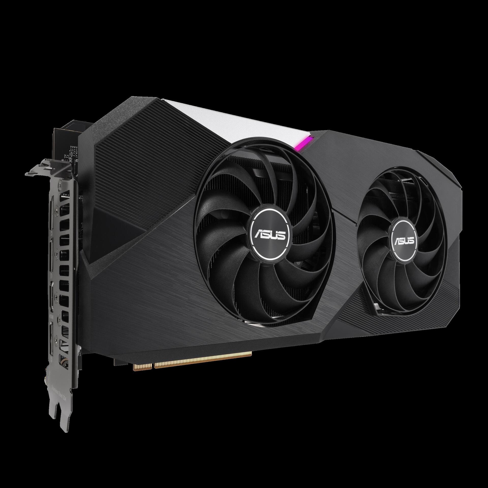 Купить ASUS DUAL-RX6700XT-O12G - OC Edition - Grafikkarten - Radeon RX 6700 XT - 12 GB GDDR6 - PCIe 4.0 - HDMI, 3 x DisplayPort (90YV0G83-M0NA00) в магазине wardena.ru