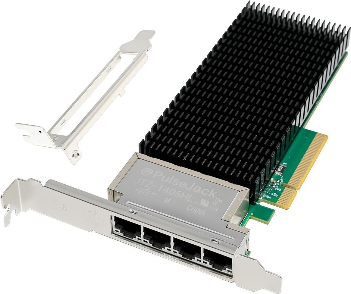 Купить MicroConnect Network Card PCIe x8 X710-T4 Quad- 10GbE (MC-PCIEX8-X710-T4) в магазине wardena.ru