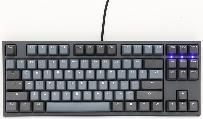 Купить Ducky One 2 TKL Skyline PBT Gaming Tastatur, MX-Blue - grau (DKON1887-CDEPDZHBS) в магазине wardena.ru