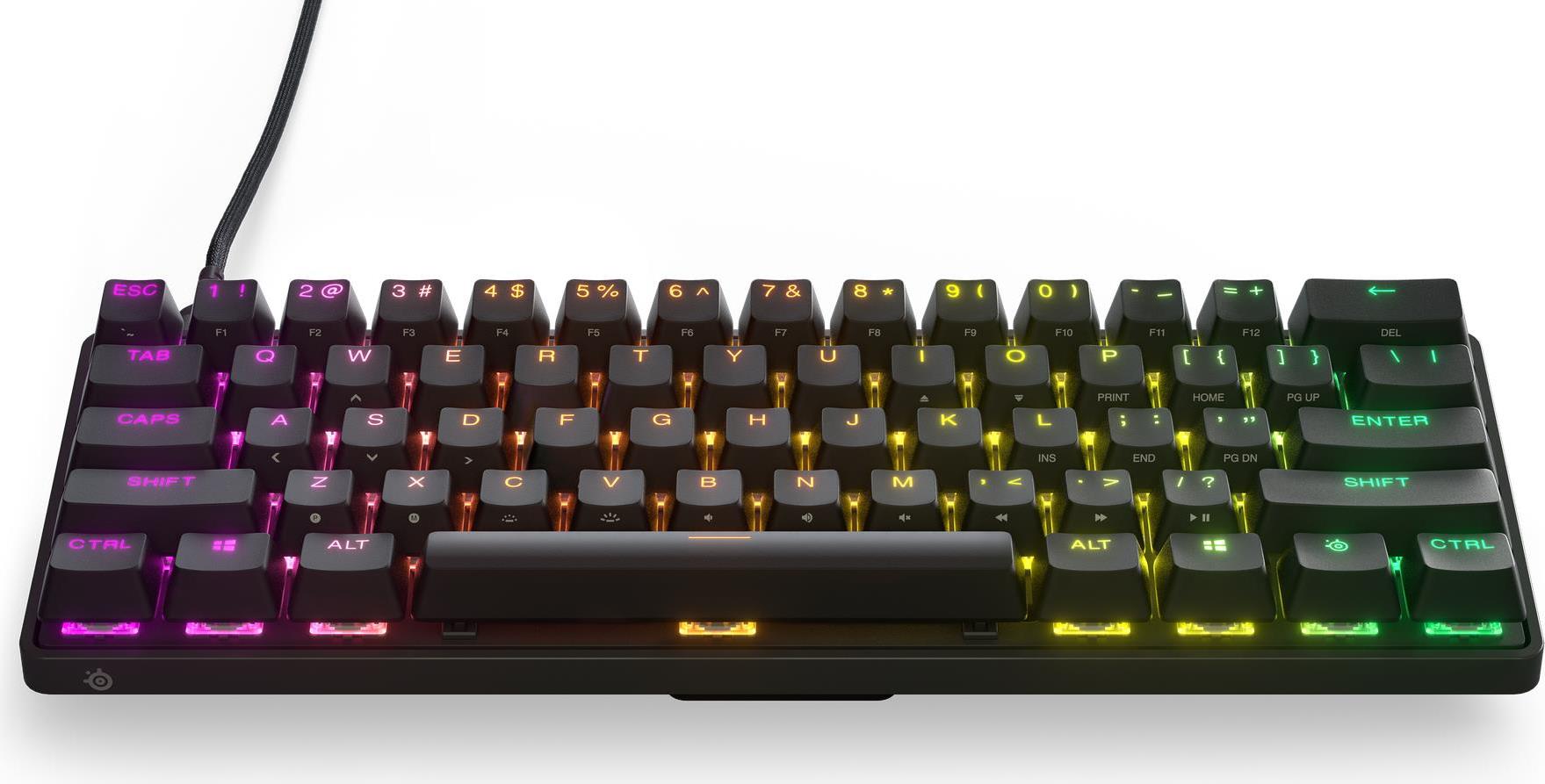 Купить Steelseries Apex Pro Mini Tastatur USB QWERTZ Deutsch Schwarz (64822) в магазине wardena.ru