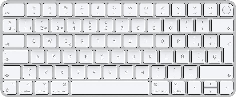 Купить Apple Magic Keyboard with Touch ID - Tastatur - Bluetooth, USB-C - QWERTY - Spanisch - für iMac (Anfang 2021), Mac mini (Ende 2020), MacBook Air (Ende 2020), MacBook Pro (MK293Y/A) в магазине wardena.ru