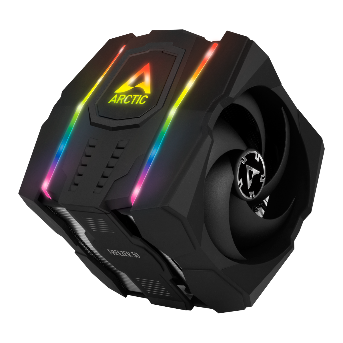 Купить ARCTIC Freezer 50 - Multi-kompatibler Dual Tower CPU Kühler mit A-RGB (ACFRE00065A) в магазине wardena.ru