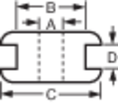 Купить TRU COMPONENTS TC-10820716 Kabeldurchführung Klemm-Ø (max.) 8 mm Plattenstärke (max.) 1 mm PVC Schwarz 1000 St. (TC-10820716) в магазине wardena.ru