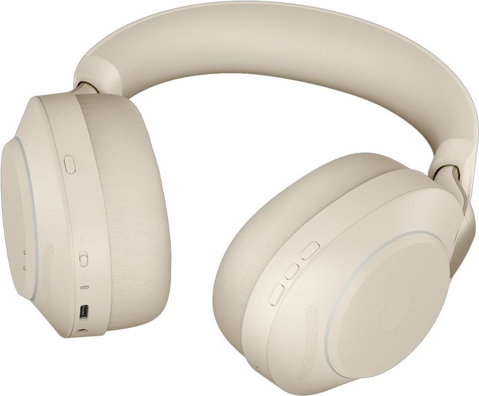 Купить GN Jabra Jabra Evolve2 85 UC Stereo - Headset - ohrumschließend - Bluetooth - kabellos, kabelgebunden - aktive Rauschunterdrückung - 3,5 mm Stecker - Geräuschisolierung - beige (28599-989-988) в магазине wardena.ru