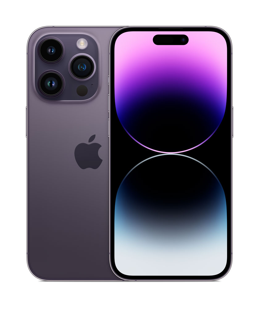 Купить Apple iPhone 14 Pro 256GB Deep Purple (MQ1F3ZD/A) в магазине wardena.ru
