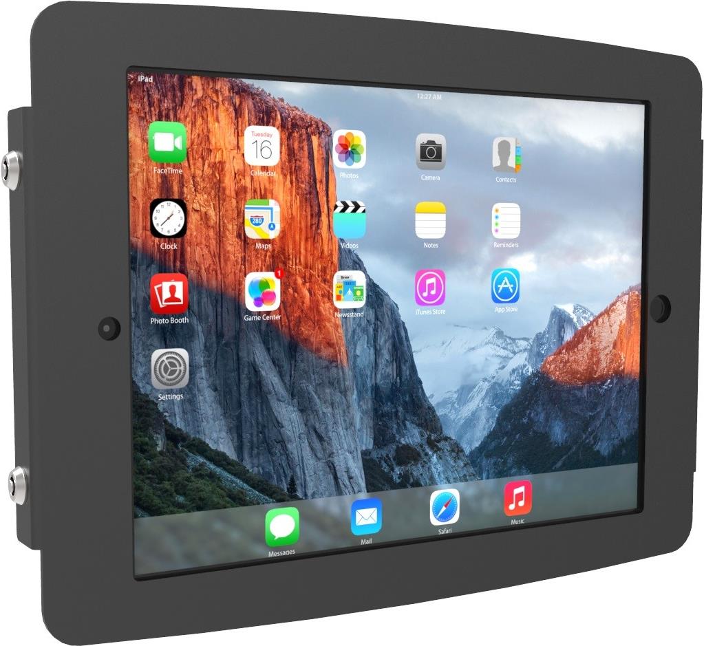 Купить Compulocks Space iPad Enclosure - Gehäuse für Apple iPad Pro - verriegelbar - Aluminium - Schwarz - Montageschnittstelle: 100 x 100 mm - Wandmontage möglich, oberflächenmontierbar - für Apple 10.5"  iPad Pro (275SENB) в магазине wardena.ru
