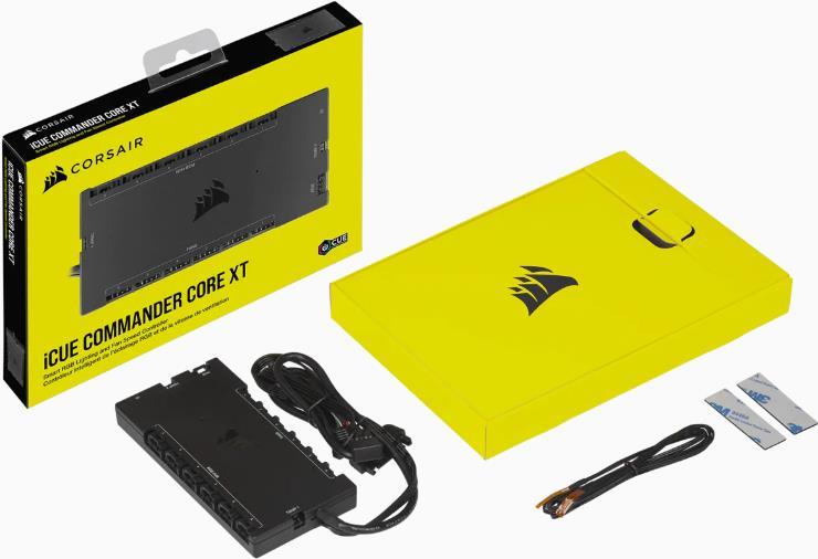 Купить CORSAIR iCUE COMMANDER CORE XT - Lüfter LED-REgler (CL-9011112-WW) в магазине wardena.ru
