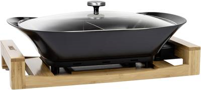 Купить Princess 163025 Multi-Kochtopf Pure - Schwarz - Rechteckig - Bambus - Schwarz - Bambus - Keramik - Glas - 4 l (163025) в магазине wardena.ru